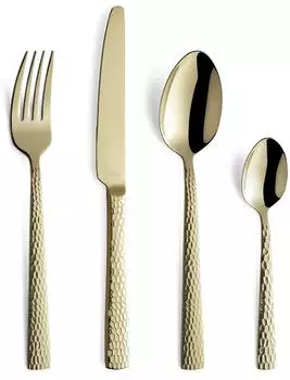 Amefa PVD Besteck Set Felicity 24-teilig 18/0 Edelstahl champagner