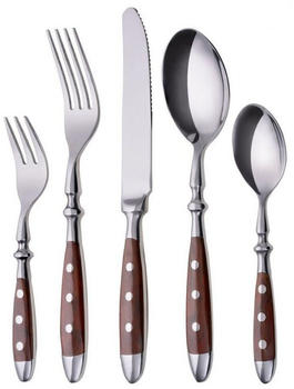 Gräwe Nürnberg Bun42 Cutlery Set 42-teilig braun