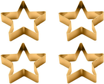 Echtwerk Serviettenring 4-tlg. gold