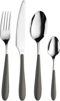 Pintinox Besteck-Set Canaletto 24.-tlg. schwarz