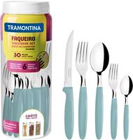 Set De Besteckset Mit Edelstahlklingen De Und Polypropylen-griffen De, Ipanema