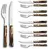 Tramontina Steakbesteck Set 12-tlg. Edelstahl braun