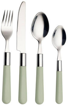 Echtwerk Bistro Besteck-Set 16-teilig grün