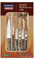 Bbq-geschenkset 7-teilig Grill-werkzeuge - Tramontina
