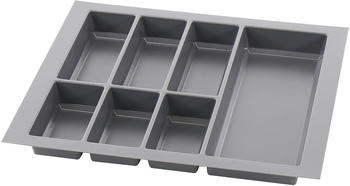 Agoform Classico Besteckeinsatz 60 cm x 50 cm schiefergrau