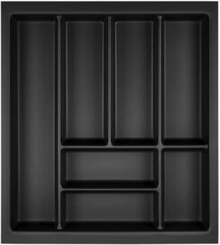 Sotech Junker Slim Orga-Box mit Perlstruktur 425 x 476 mm lavagrau