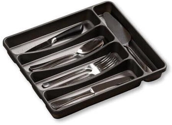 Kesper Besteckeinsatz Kunststoff (PP) B29xT33x4,5 cm Grau (30091)