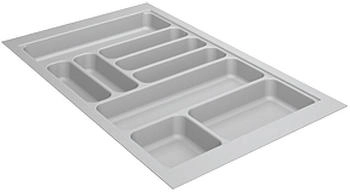 Hettich OrgaTray 440 Besteckkasten Silber