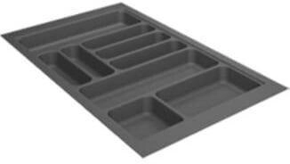 Hettich Besteckeinsätze OrgaTray 440 Besteckkasten Grau (919500601)