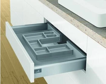 Hettich Innenorganisation OrgaTray 510 mit Bodenausschnitt Grau (9207045)