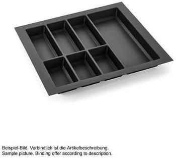 Naber Adesso 2 Besteckeinsatz für 450er Schrank schwarz matt