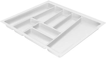 Hettich Besteckeinsatz OrgaTray 740, Besteckkasten, Weiss
