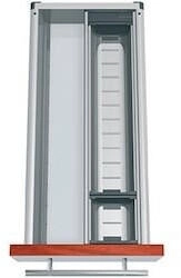 Blum Besteckeinsatz ORGA-LINE 103, Besteckkasten, Grau