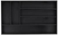 Relaxdays - Besteckkasten F&uuml;r Schubladen, 6 F&auml;cher, Hbt: 5 X 46 X 28 Cm,