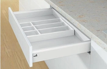 Hettich ArciTech OrgaTray 470 unststoff silber ennlänge 500 mm Tiefe 474 mm