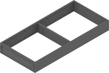 Blum AMBIA-LINE Rahmen Stahl 42,2x20 cm Carbonschwarz (ZC7S450RS2)