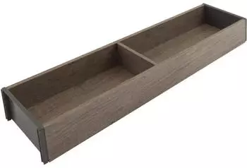 Blum Ambia-Line Schubkastenrahmen schmal 472x100x50mm Nebraska Eiche Stahl (09278001)