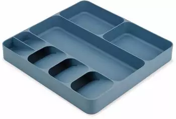 Joseph Joseph DrawerStore Schubladen-Organizer für Besteck und Utensilien, Blau (85183)