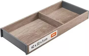 Blum AMBIA-LINE Rahmen LEGRABOX Holz breit NL450mm B200mm Nebraska Eiche (08122008)
