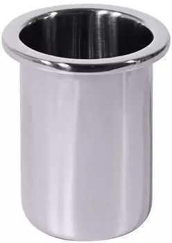 Contacto Besteckk&ouml;cher Edelstahl 18/10, &Oslash;7cm, H:10cm (2320/100)