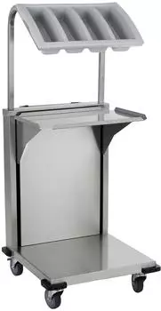 Saro Tablettspender TAB2 mit Besteckkasten, Edelstahl 304 (452-1205)