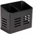 Wenko Baco Besteckkorb pulverbeschichtetes Metall, schwarz (55024100)
