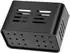 Wenko Baco Besteckkorb pulverbeschichtetes Metall, schwarz (55024100)