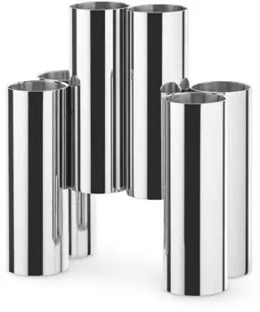 Alessi Canale Besteckhalter Edelstahl (13x15cm)