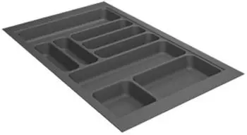 Hettich OrgaTray 440 Schubkasten-Innenorganisation 441-520mm / 501-600mm anthrazit (9194999)