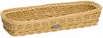 Westmark Saleen Besteckkasten rechteckig, Kunststoff, hellbeige, 28x11x5cm (02016930101)