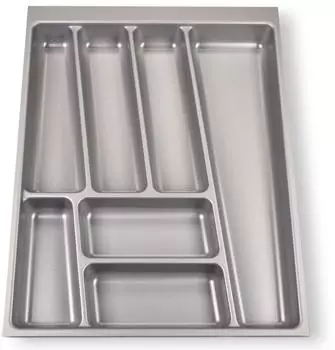 Sotech Orga-Box II Besteckeinsatz silbergrau, 462x355mm, f&uuml;r Nobilia
