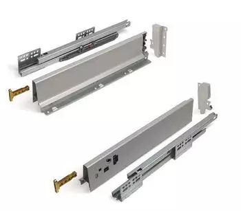Sotech Modern Box Schubladensystem Zargenhöhe 84mm, Nennlänge 350mm, Soft-Close
