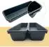 LuxusKollektion Schubladen-Organizer Set, 8-teilig, grau, flexibel kombinierbar
