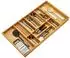 Sotech Orga-Box-1 Besteckeinsatz Bambus 11 Fächer, 919x473mm (Orga-Box-1)