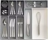 Joseph Joseph Blox grau 10-tlg. Schubladen-Organizer-Set (85200)