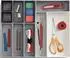 Joseph Joseph Blox Schubladen-Organizer, 10-teilig, grau (85200)