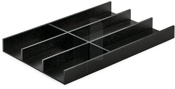 Naber Besteckeinsatz Modify Set 1000 Esche schwarz Massivholz klar lackiert 8035151