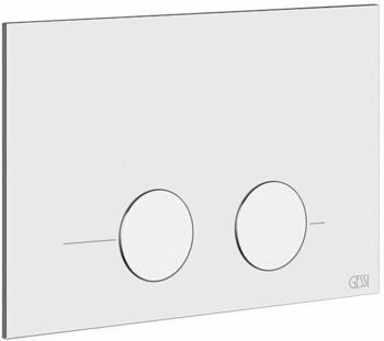 Gessi Bet&auml;tigungsplatte 316 f&uuml;r Omega 54615 Metall Schwarz geb&uuml;rstet PVD (54615707)
