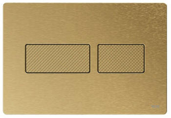Tece TECEsolid Edelstahl Messing geb&uuml;rstet mit Rautenstruktur (9240436)