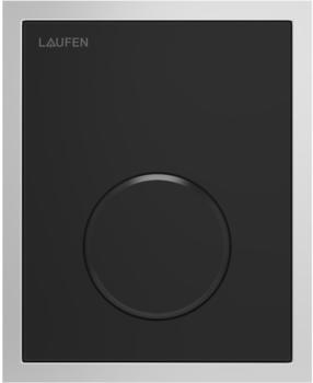 Laufen AU108 INEO für Urinal Glas Edelstahlrahmen 107x1x132mm H909108 Schwarz (H9091080200001)