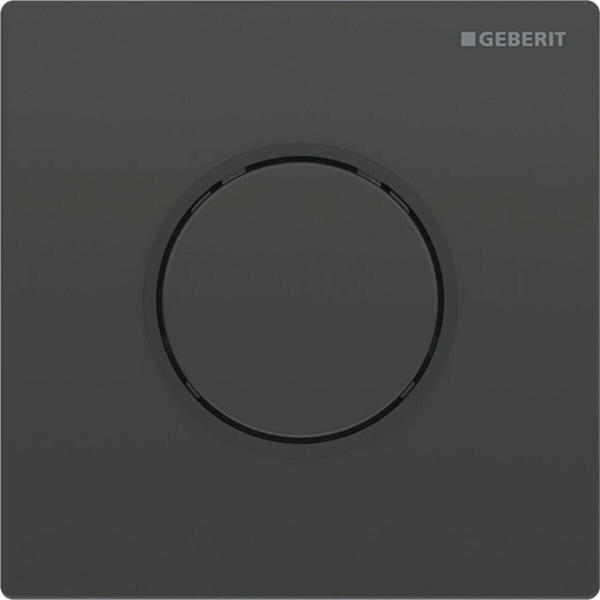 Geberit Urinalsteuerung Typ 10 schwarz/schwarz matt (116.015.DW.1)