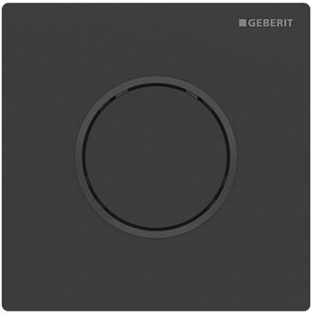Geberit Urinalsteuerung Typ 10 schwarz matt lackiert easy-to-clean beschichtet/schwarz (116.015.16.1)