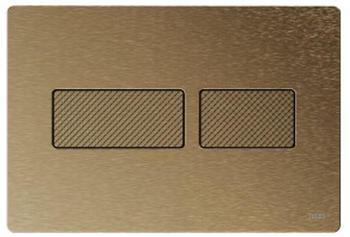 Tece TECEsolid Edelstahl Bronze geb&uuml;rstet mit Rautenstruktur (9240435)