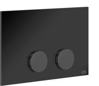 Gessi Betätigungsplatte 316 für Omega 54639 Metall Schwarz PVD (54639706)
