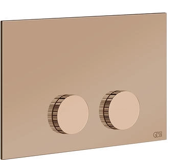 Gessi Betätigungsplatte 316 für Omega 54639 Kupfer PVD (54639030)