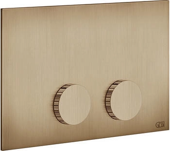 Gessi Betätigungsplatte 316 für Omega 54639 Warm Bronze gebürstet PVD (54639726)