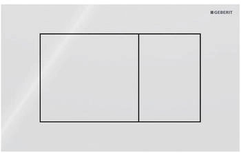 Geberit Sigma40 Square wei&szlig; (115629SI1)
