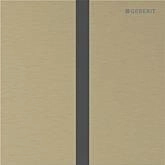 Geberit Typ 40 Urinal-Steuerung Square messingfarben / gebürstet easy-to-clean-beschichtet (116227QF1)
