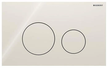 Geberit Sigma40 Glas sandgrau gl&auml;nzend (115628JL1)