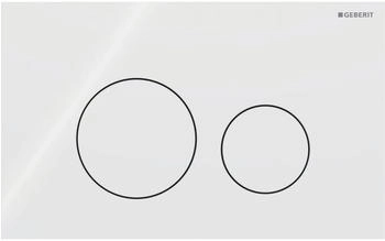 Geberit Sigma40 Round wei&szlig; (115628SI1)